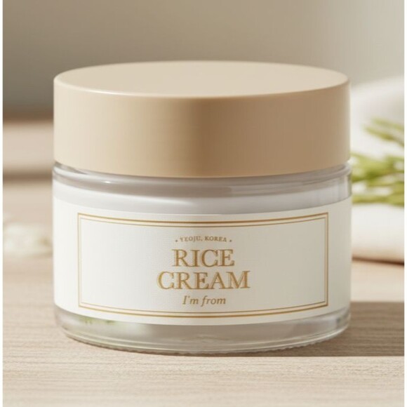 NEW I'm from Rice Cream Face Moisturizer KBeauty Unboxed Korean Skincare 50g - Picture 1 of 1